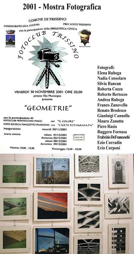 2001 - Mostra Fotografica Geometrie