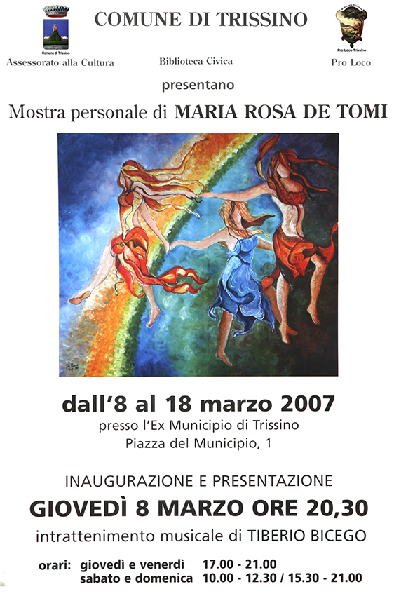 2007 - Maria Rosa De Tomi pittrice