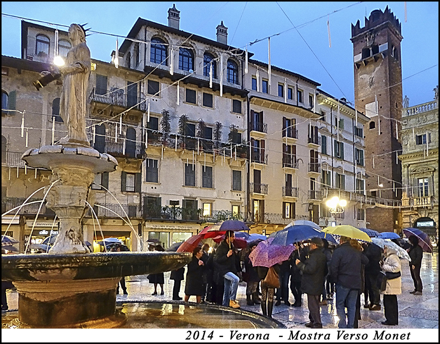 2014 - Verona - Mostra verso Monet